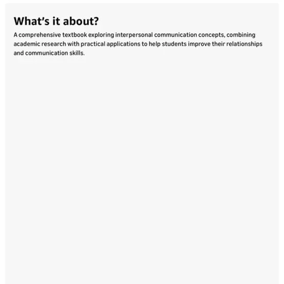 Interplay The Process of Interpersonal Communication Thirteenth Edition Book - Picture 8 of 13